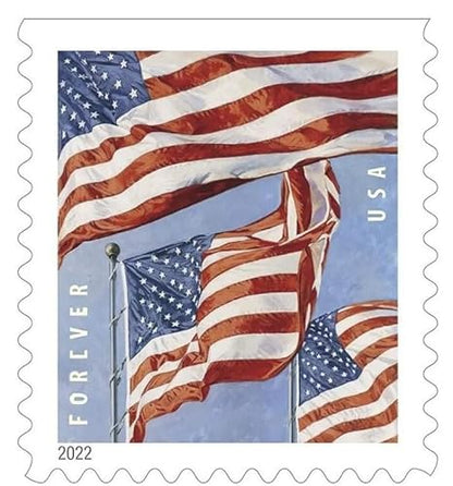 100Rolls=$4.89/Roll~2017-2025 USPS Forever Stamps – 100 Rolls (10000 Stamps) | FREE Shipping | Only a Few Left!